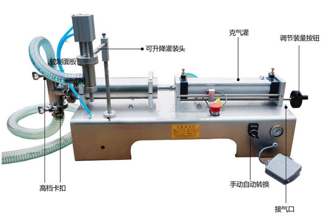 小型bsb气动定量灌装机